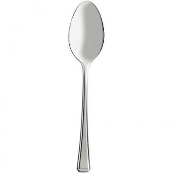 Silver Stainless Steel Viners Harley Dessert Spoon – 17.8 × 3.5 × 0.8 cm