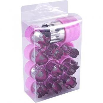 Moldes de silicona para galletas y pasteles 12 Uds. con dibujos animados
