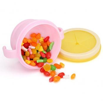 Contenedor de galletas con doble mango, 250ML