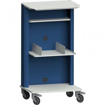 Carrello per Laptop ANKE Grigio/Blu