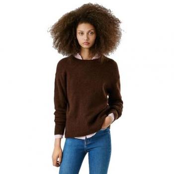 Cecil Brown Crew Neck Sweater by Pepe Jeans (S)