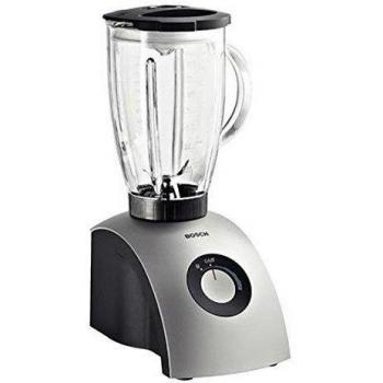 Bosch Vaso Batidora 600W MMB2001 1,75 L en Vidrio Plata