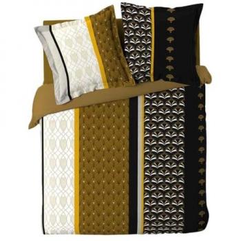 Parure de lit 3 pièces 100% coton multicolore