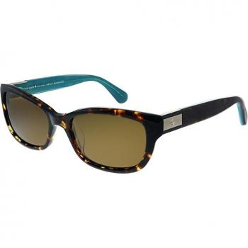 Occhiali da sole donna Kate Spade KS Marilee P FZL rettangolari havana tartaruga One Size