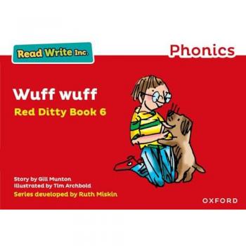 Read Write Inc. Phonics Wuff Wuff Red Ditty Book 6 by Gill Munton