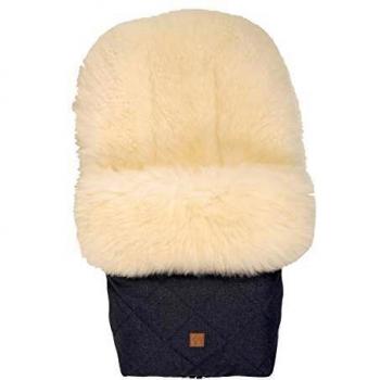 Nelly Limited Edition milky sand Lammfell-Fußsack