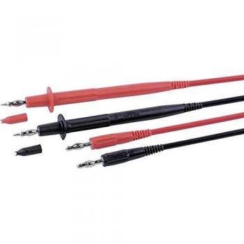 Stäubli Kit Cavi di Prova 1,0 m Nero Rosso