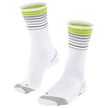 Falke Unisex BC Impuls Reflektiva Cyklingsockor Vit