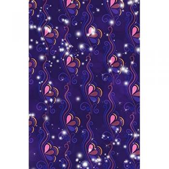 Schreibwandel Notizbuch Spiralmuster (violett)