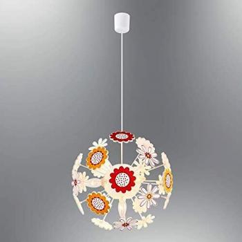 Lampadario Multicolore Homemania con Design a Fiore