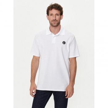 Polo Just Cavalli 76OAGG23 Bianco Regular Fit – Tessuto Traspirante