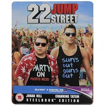 22 Jump Street Blu-ray SteelBook Zavvi édit 4000 Ex Jonah Hil 2014 Zone Libre
