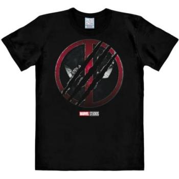 Herren-Rundhals T-Shirt Marvel Deadpool & Wolverine XXL Schwarz, Baumwolle