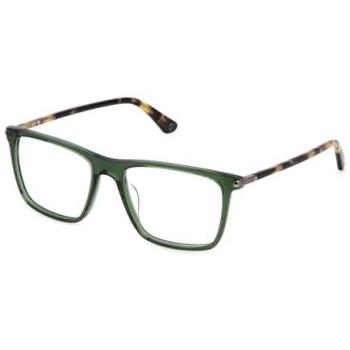 Police VPLP12 Roadie 6 – Green Men’s Frames Only, Size 56, Blue‑Light Technology