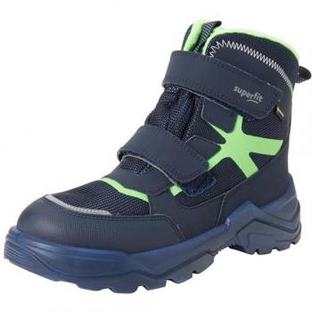 Klett-Stiefel SNOW MAX in navy/hellgrün