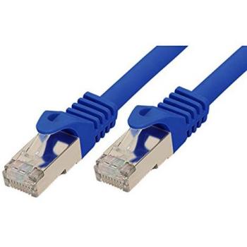 Cable de Red S-Conn RJ45-RJ45 20m Azul Cat7