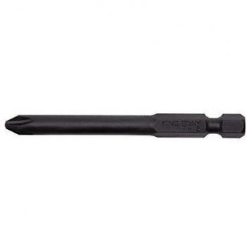 KING TONY Embout 1/4 Phillips long PH2 100 mm
