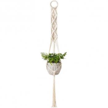 Woven Rope Wall Planter