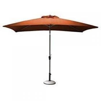 Estetico Rettangolo Ombrellone 3X2 Arancio per Giardino
