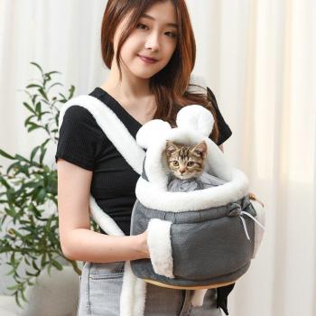 Outdoor Travel Pet Carrier Backpack for Cats and Dogs