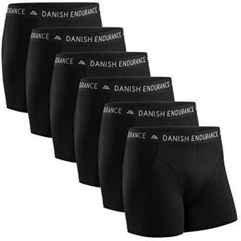 DANISH ENDURANCE Boxer Uomo, Pacco da 6 in Cotone Elasticizzato