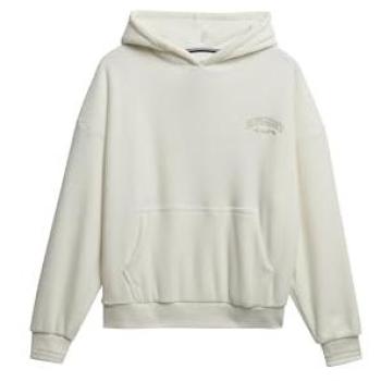 Superdry Country Club Damen-Hoodie – 79,99 € – Weiße Velourschleier-Variante – Größe 38