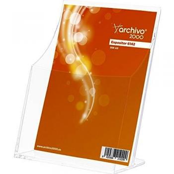 ARCHIVO 2000 PORTAFOLLETOS SOBREMESA ARCHIVO 2000 PREMIUM ESPESOR 3 MM DIN A5 VERTICAL 95X160X210 MM