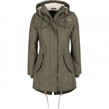 Brandit Damen Parka Marsh Lake in Oliv