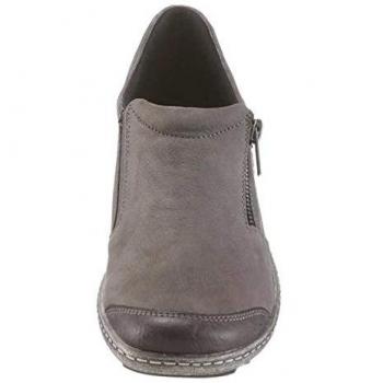 Remonte Damen R1403 Slipper, Grau (Fumo/Gris/Mineral 45), 40 EU