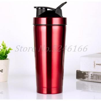 Gym-Ready 750ml Stainless Steel Shaker Bottle
