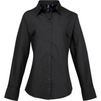 Premier Arbeitshemd Damen Schwarz