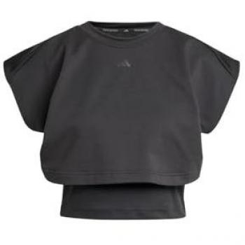 Mujer Power Black – Camiseta adidas con 3 franjas negras