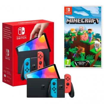 Nintendo Switch OLED + MINECRAFT-paket