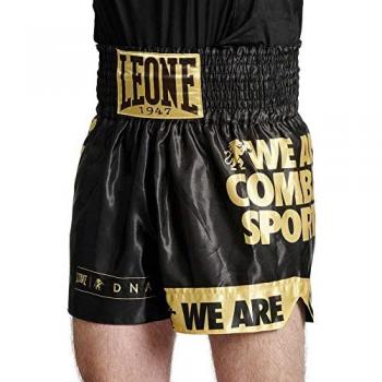 Leone1947 Black Kick-Thai Shorts M Male