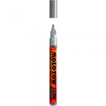 Molotow Marker One4All 127HS metallic silver 2mm