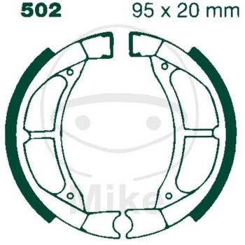 Set ganasce freno EBC Y502