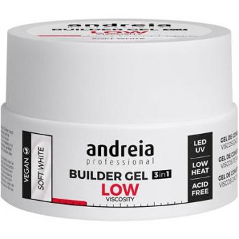 Gel de construcción Andreia Baja Viscosidad Soft White (22 g)