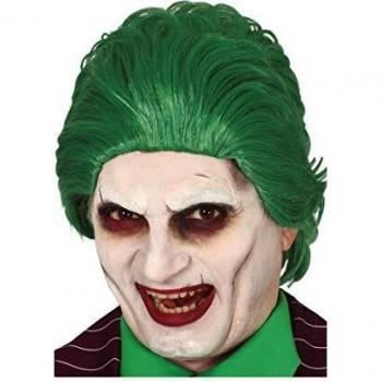 Parrucca Verde Pagliaccio Sorridente