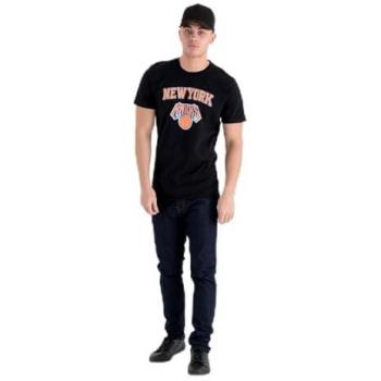 New Era NBA T-Shirt New York Knicks Herren Schwarz L