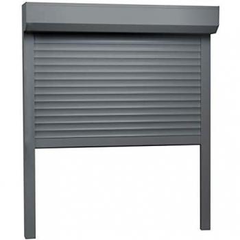 Aluminium Roller Shutter 100x120 cm Dark Grey