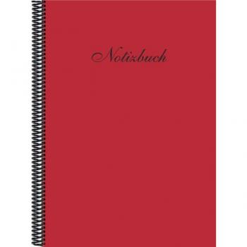 DINA4 Notizbuch in ziegelrot von E&Z Verlag