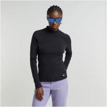 G-STAR Damen Slim Fit Longsleeve Rib Mock Top S Unifarben