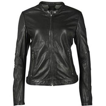 Damen Bikerjacke aus Leder