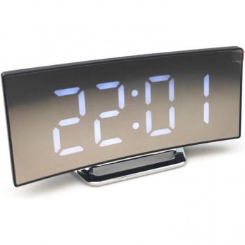 Green Large Number Digital Alarm Clock