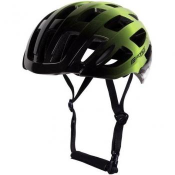 FORCE Fahrradhelm HAWK fluo/schwarz Größe S
