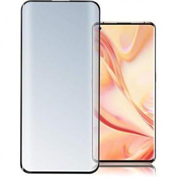 Oppo Find X2 Pro 3D Displayschutz – 4smarts Second Glass Curved, 9H, Ultra dünn, Kristallklar – Schwarz