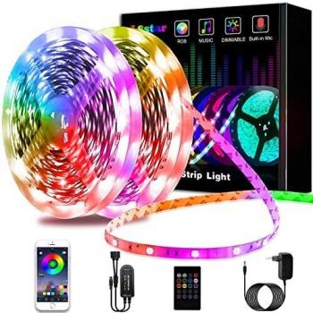 Bande lumineuse L8Star 10,2 m – Synchronisation Audio
