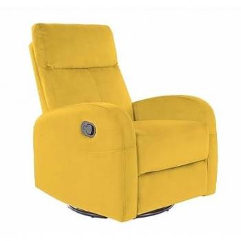 Fauteuil pliant en velours OLIMP