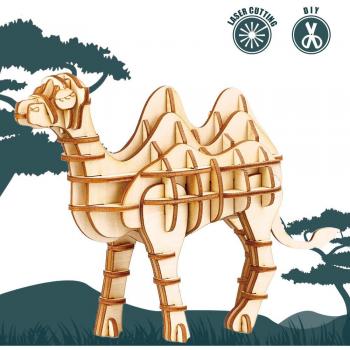 Camel Time Wooden Puzzle Bench