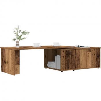 Mesita de Centro Madera Vintage 150x50x35cm Maison